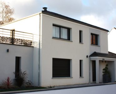 Maison 4 pans moderne en seine et marne 77