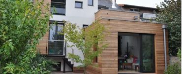 extension bois maison architecte