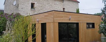 prix extension bois architecte